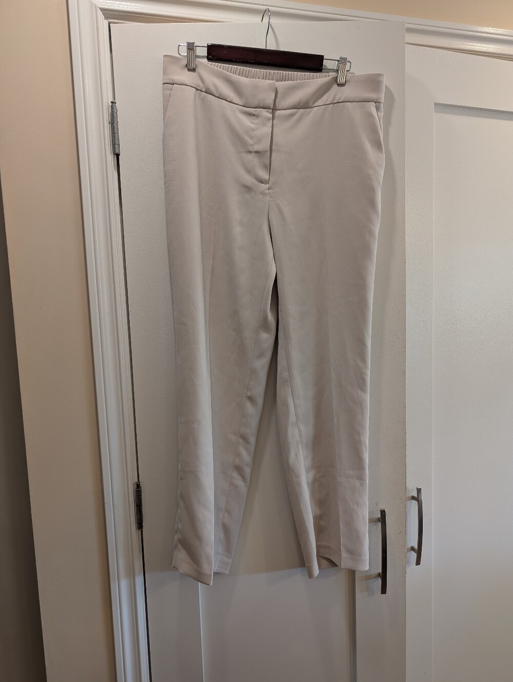 Quince Stretch Crepe Ankle Pant,14